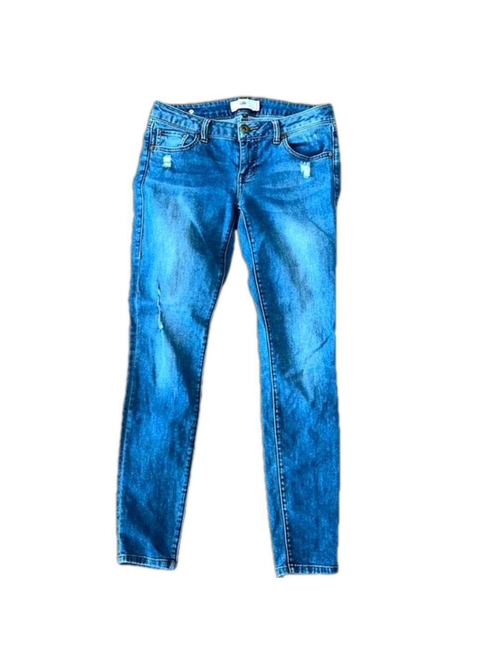 Cabi: Lightly Distressed Skinny Jeans: Size 4